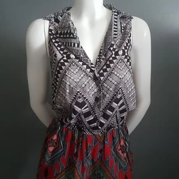 Southwestern Motif Romper    - Picture 5 of 11